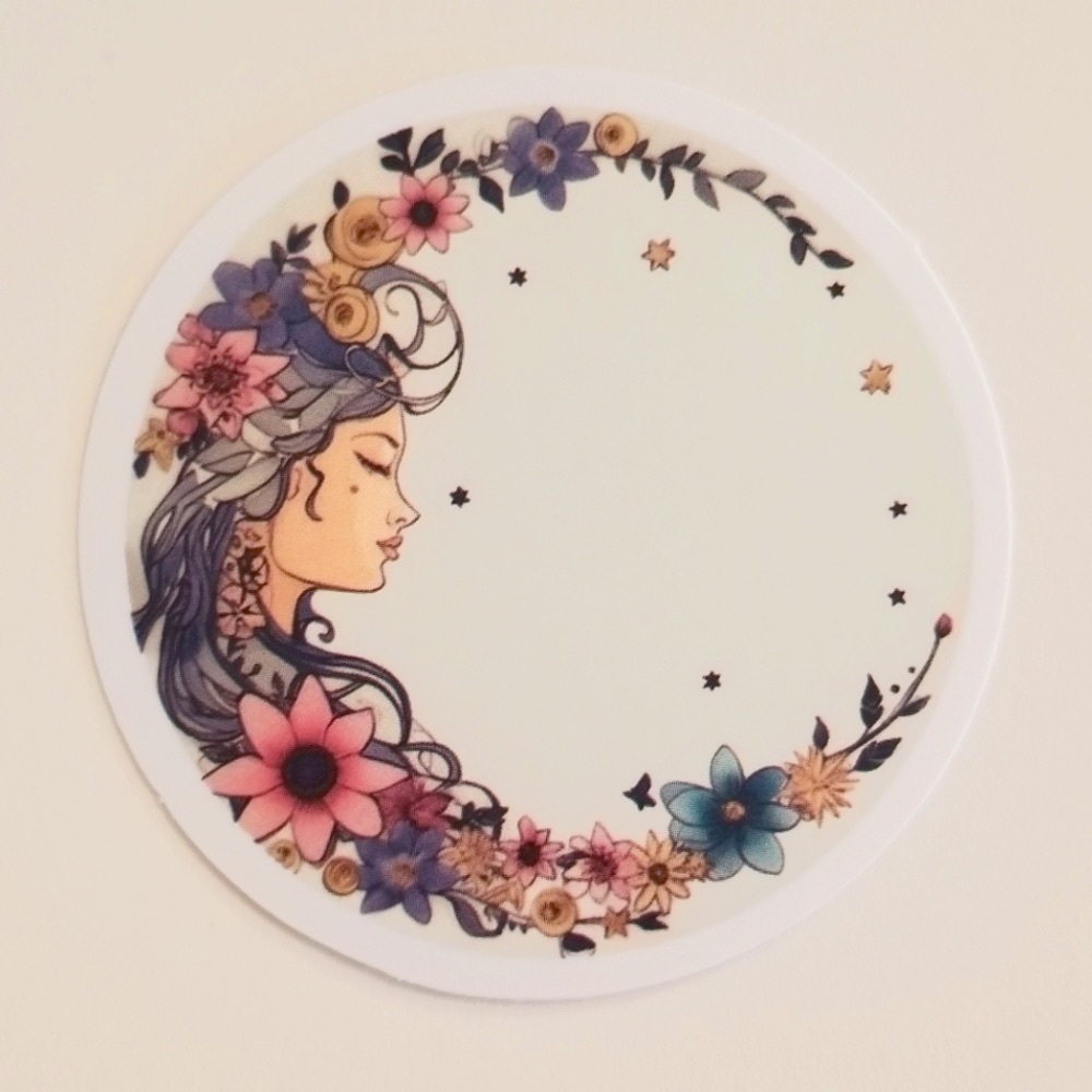 10/$10 Moon Goddess Sticker